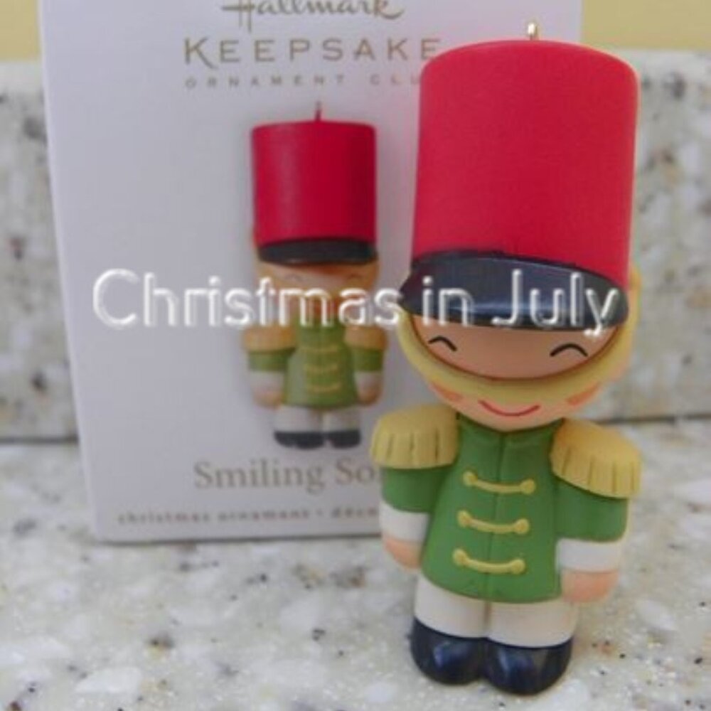 Hallmark 2010 Smiling Soldier Christmas Ornament
